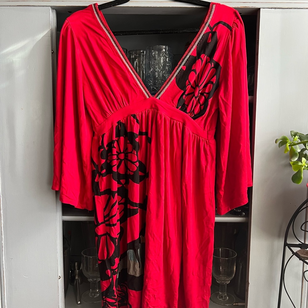 Ring Spun Bell Sleeve Mini Dress